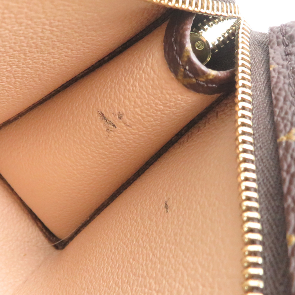 LOUIS VUITTON Authentic Brown Monogram Pouch - Picture 9 of 9